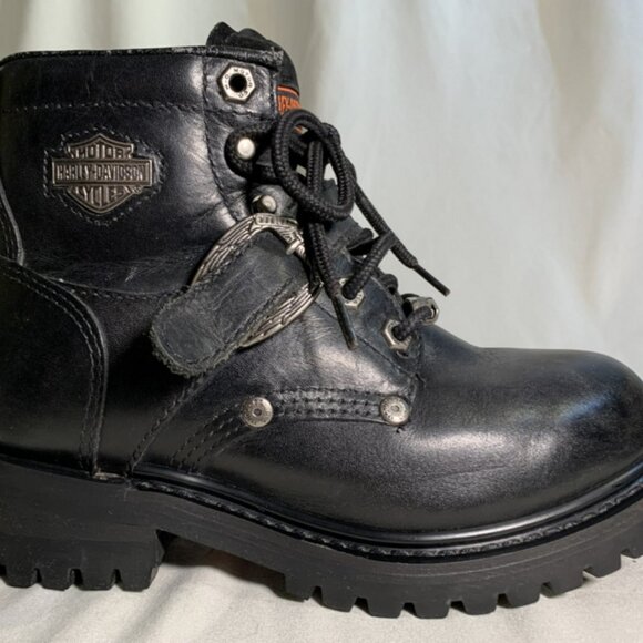 Harley-Davidson Black Women's Boots - Picture 2 of 14